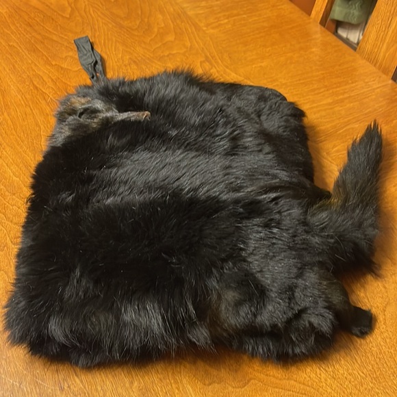 Edwardian Black Sable Fur Muff - Picture 5 of 11